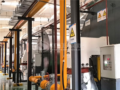 ZOZEN thermal oil heaters in the user's plant