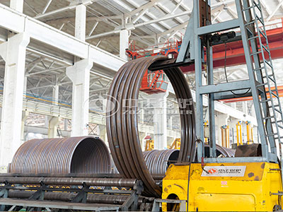 One-step forming for round coil of ZOZEN thermal oil heater