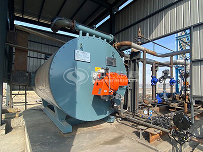 ZOZEN Gas-fired Thermal Oil Heater on site