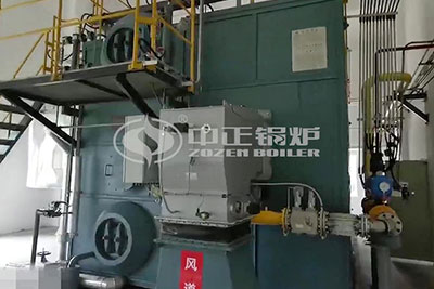 ZOZEN gas-fired steam boiler operated in the customers' plants