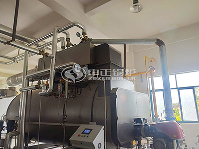 ZOZEN energy-saving boiler operated in the user's plant