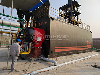 40 Ton 12.5 Bar Gas Fired Boiler in Chemical Industry