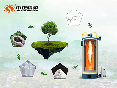 ZOZEN Boiler provides thermal energy support for the manufacturing of degradable new materials