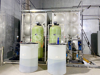 The water treatment system of ZOZEN energy-saving gas boiler
