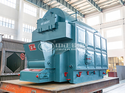 ZOZEN chain grate steam boiler has compact sutrcture and sufficient steam output