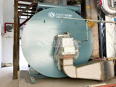 The installed ZOZEN thermal oil heater