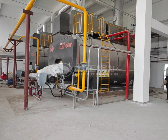 10.5 MW Gas Fired Hot Water Boiler