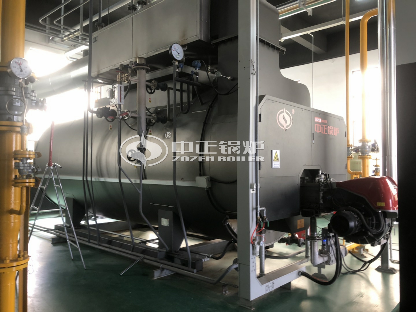 3T Gas Fired Steam Boiler in Medical Industry