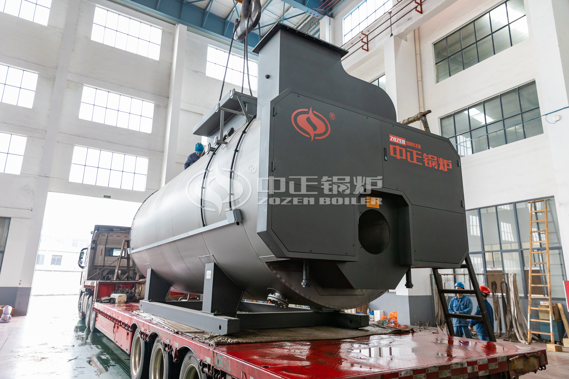 Natural gas fired Packaged Horizontal Steam Boiler