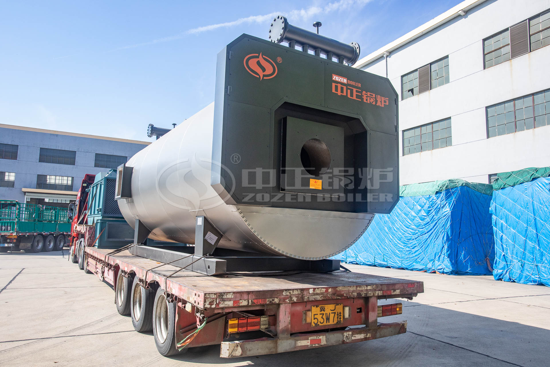 7 million kcal YQW gas fired thermal oil heater