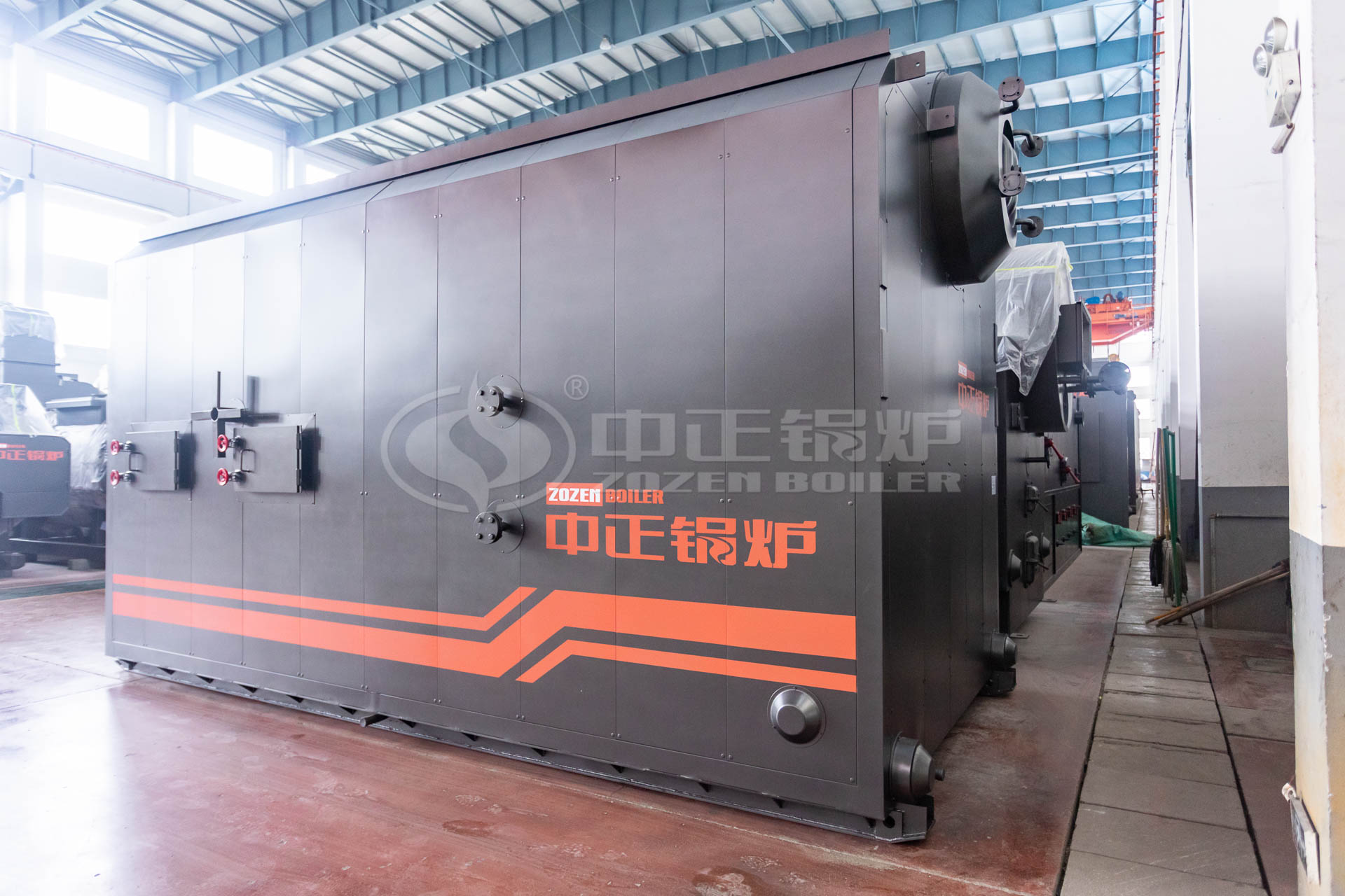 Packaged Double Drum Coal Steam Boiler