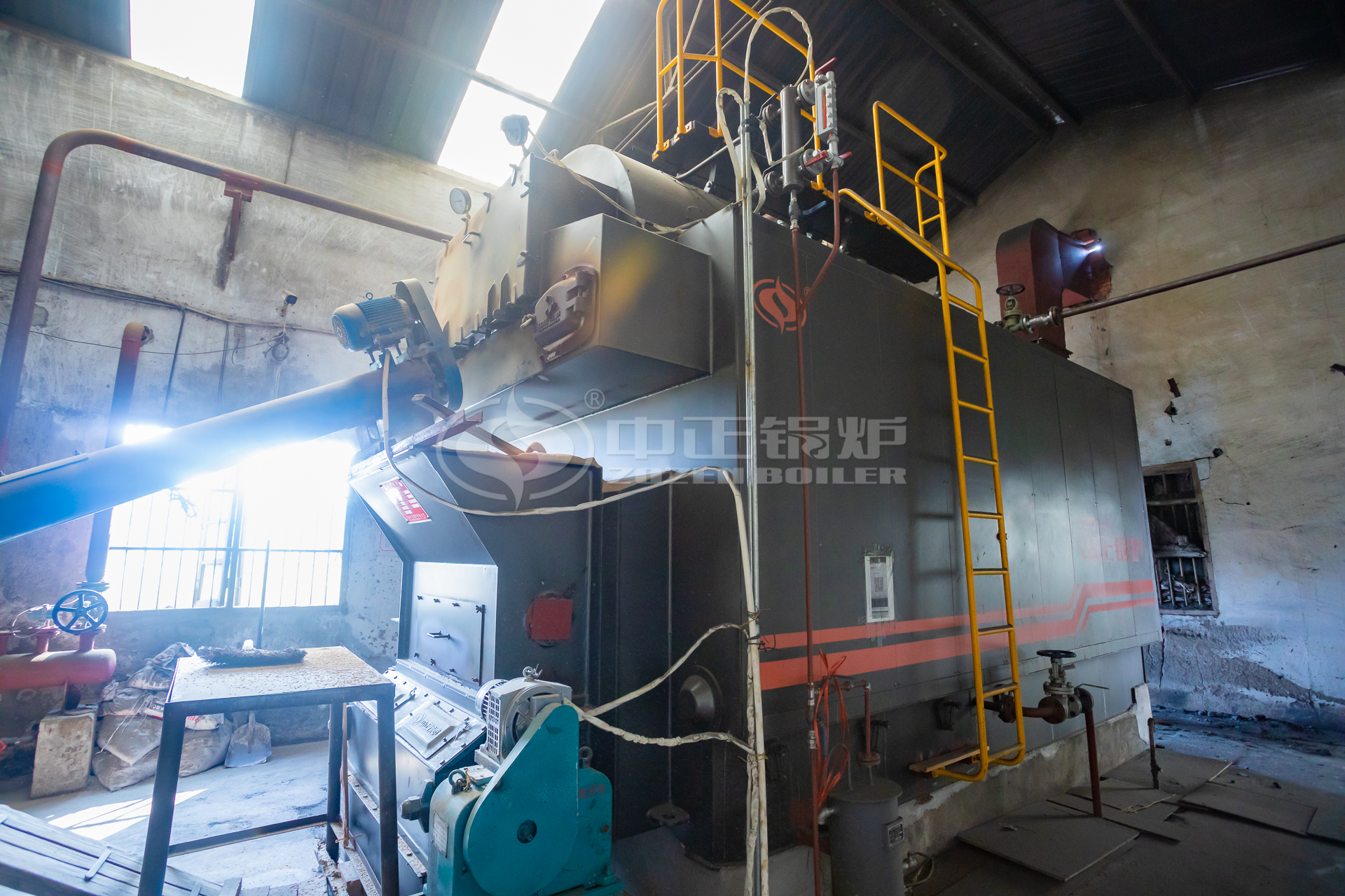 Industrial Chain Grate Coal Fired Packaged Steam Boiler